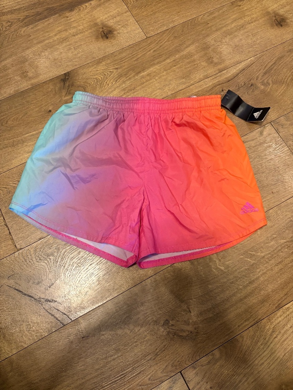 Girls Adidas running shorts NWT LARGE